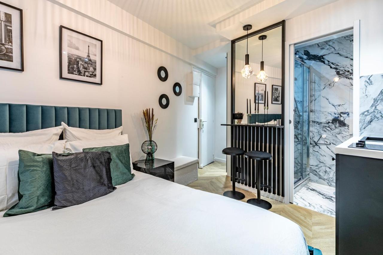Le Studio Du Parc Monceau Paris Exteriör bild